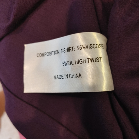 SAO PAULO HIGH TWIST SKIRT, EGGPLANT M - Picture 7 of 7